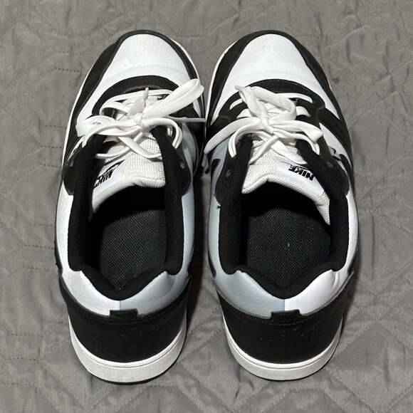 Nike Ebernon Low Premium Trainers White / Black / Wolf Grey - Picture 4 of 6